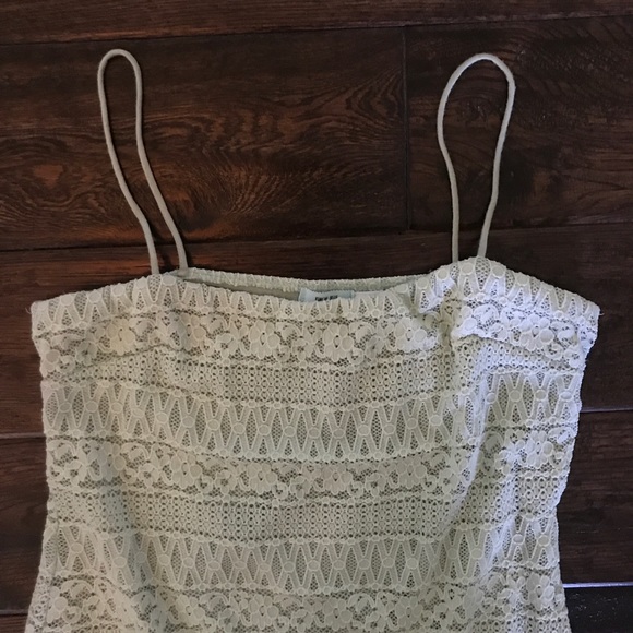 Kimchi Blue Urban Outfitters Mint Lace Dress - Picture 3 of 7